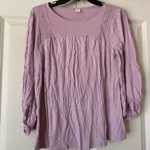 Purple blouse